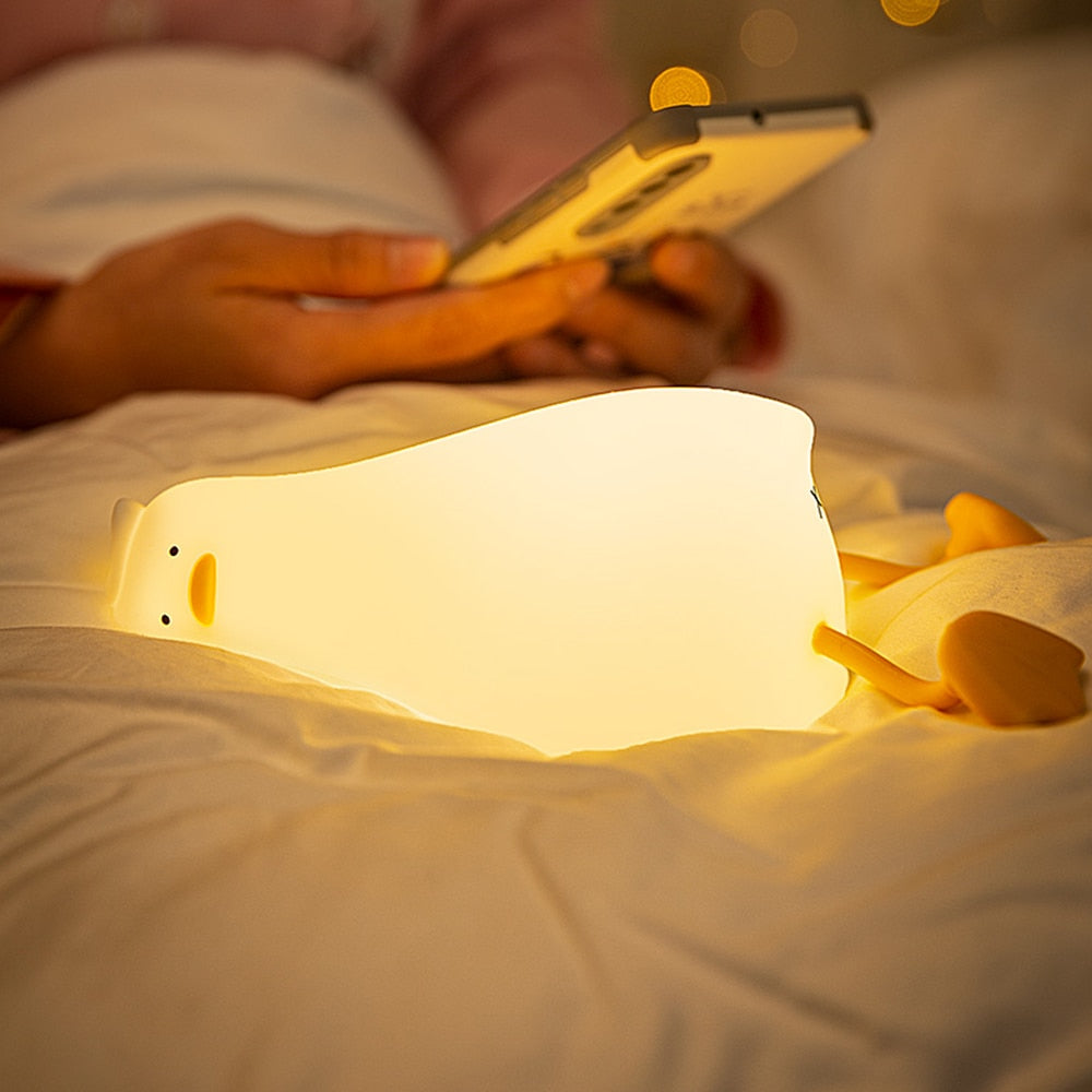Children Squishy Duck Lamp