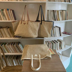 Straw Large Tote Shopping Bag