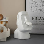 Easter Island Moai Stone Statue Paper Towel Box