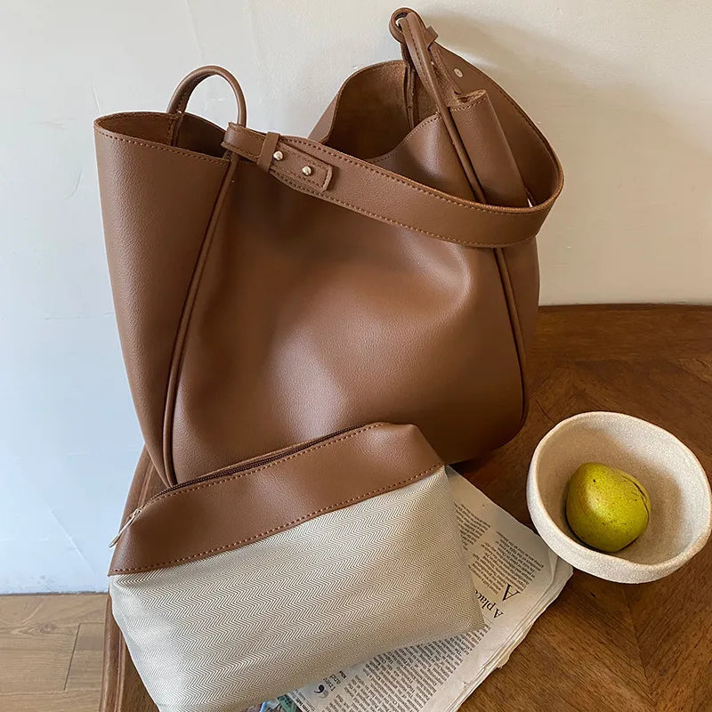 Large Shoulder Tote Bag