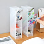 1pc White/Black Pencil Storage Box