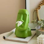 Easter Island Moai Stone Statue Paper Towel Box