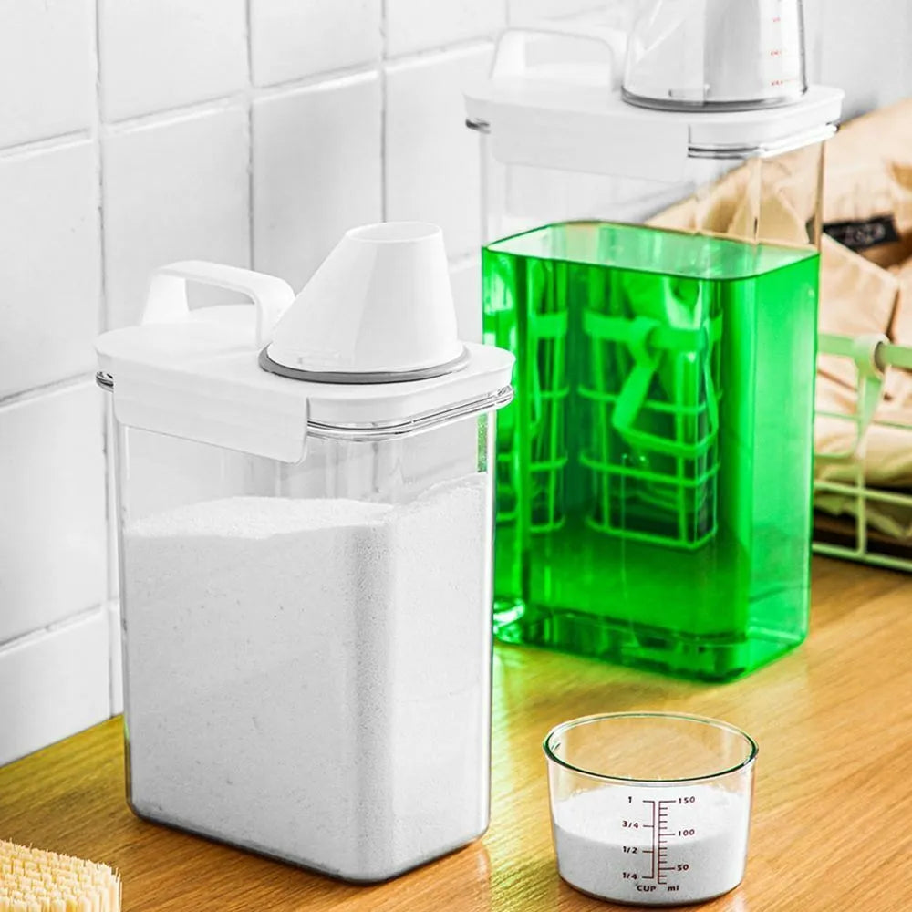 Airtight Laundry Detergent  Storage Box