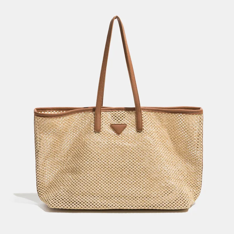 Straw Large Tote Shopping Bag