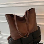 Large Soft Leather Tote Bag