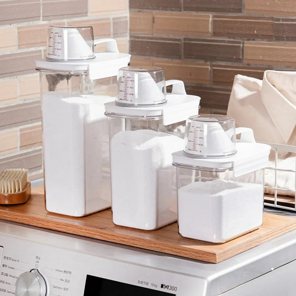 Airtight Laundry Detergent  Storage Box