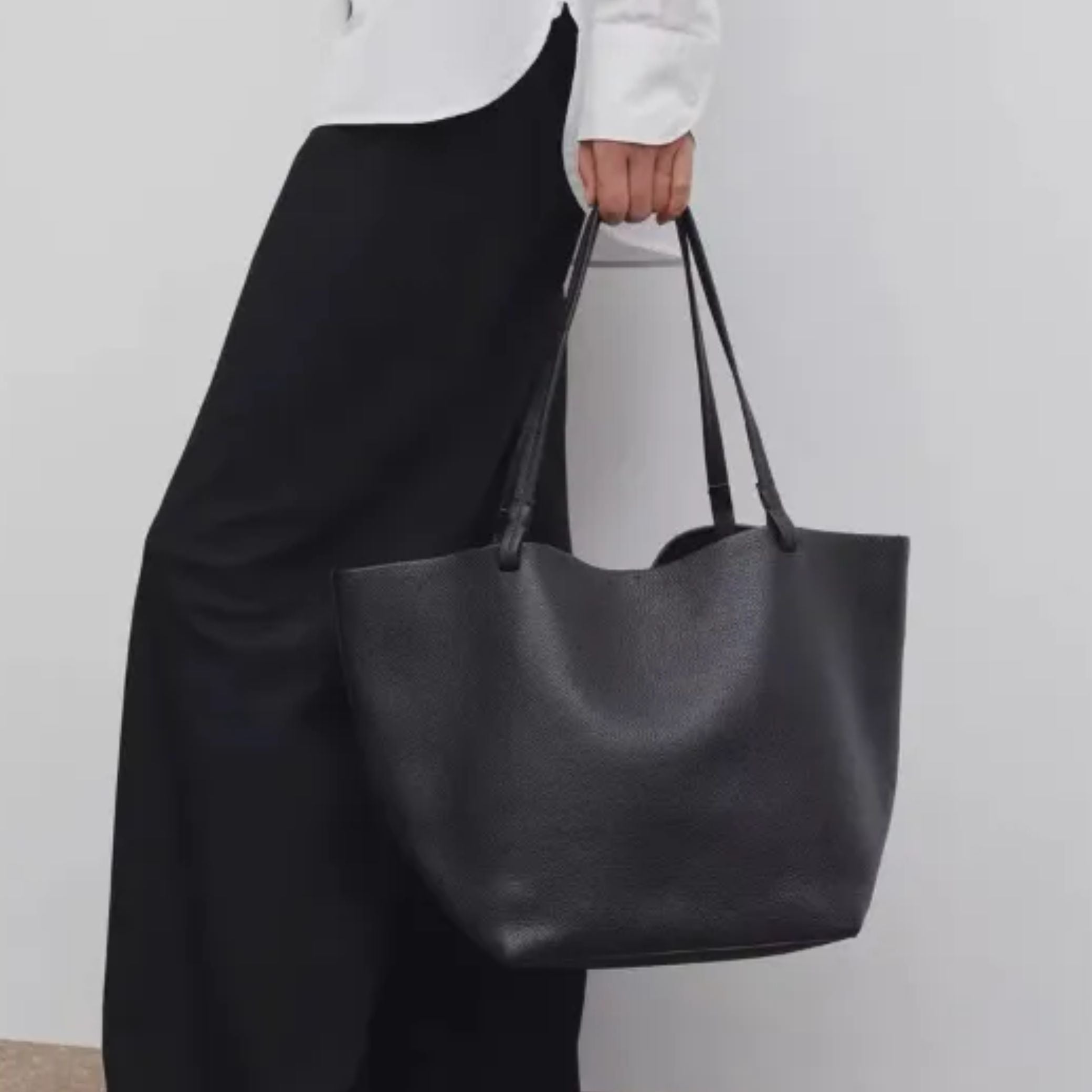 Soft Leather Tote Bag