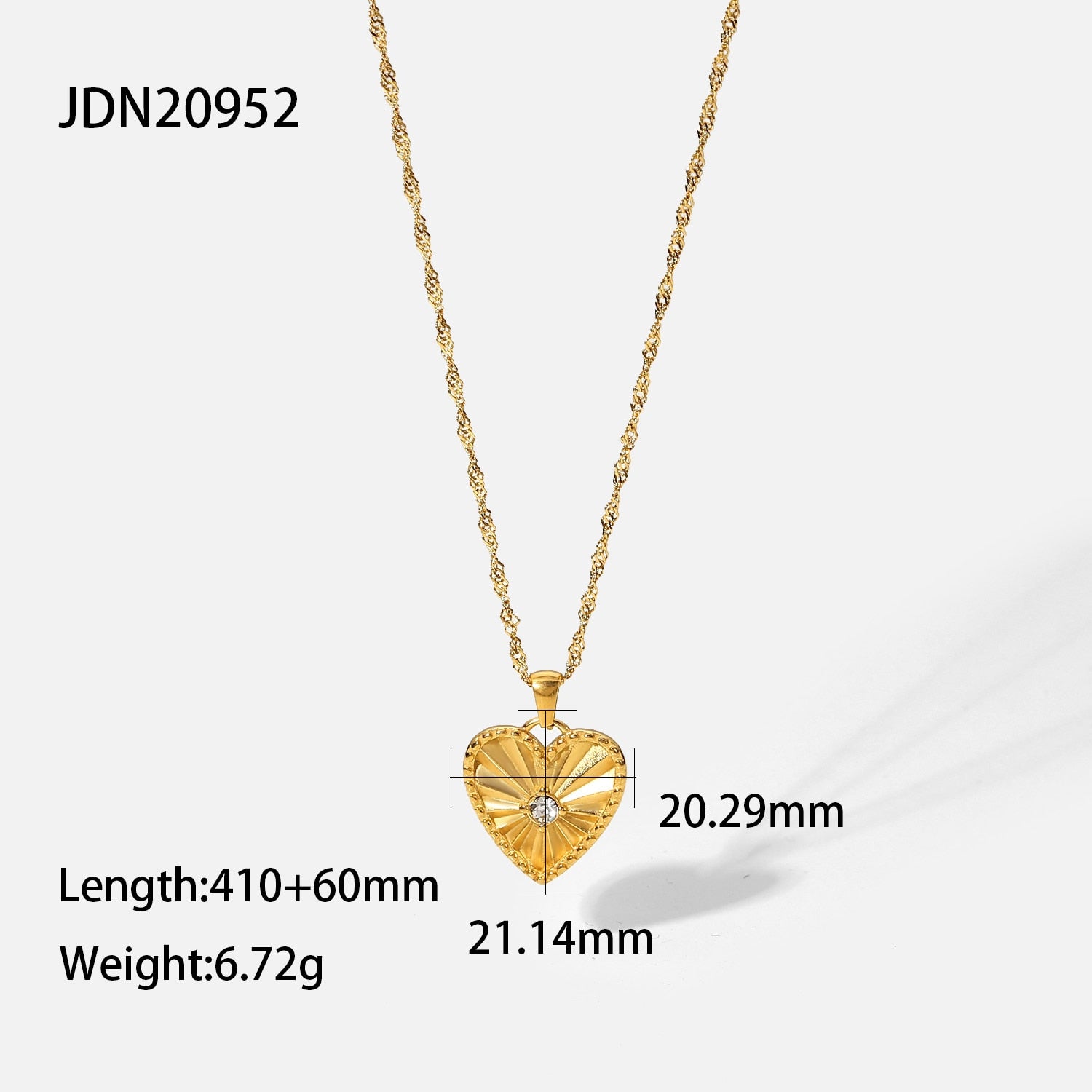Mix Set Gold Rhinestone Necklace