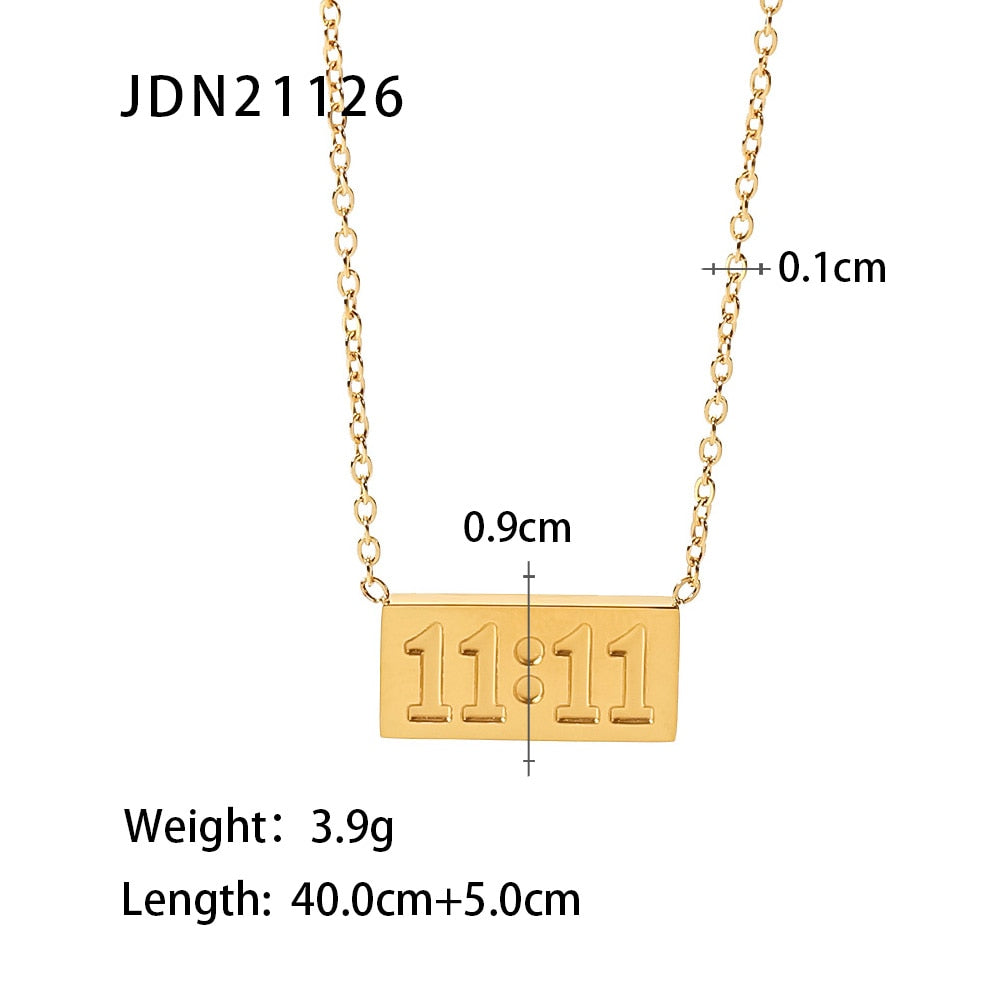 Mix Set Gold Rhinestone Necklace