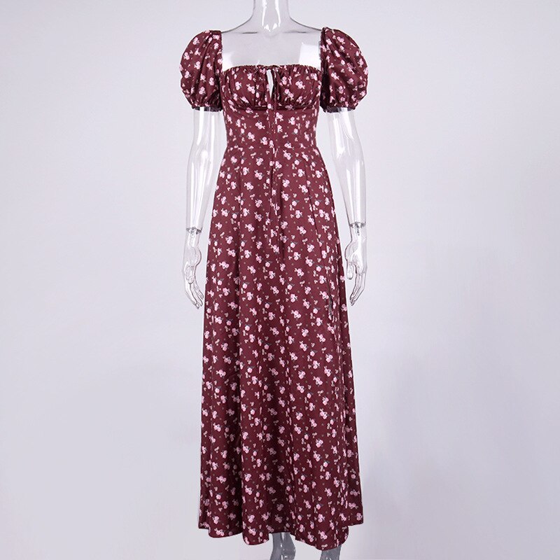 Floral Print Midi Dress