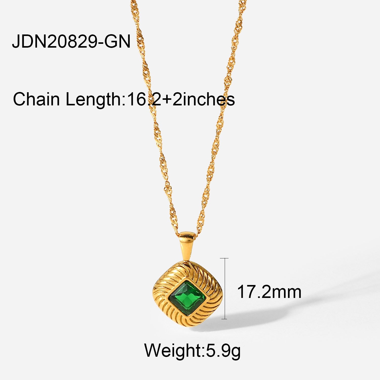 Mix Set Gold Rhinestone Necklace