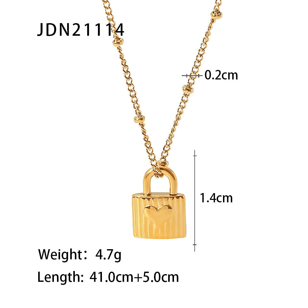 Mix Set Gold Rhinestone Necklace