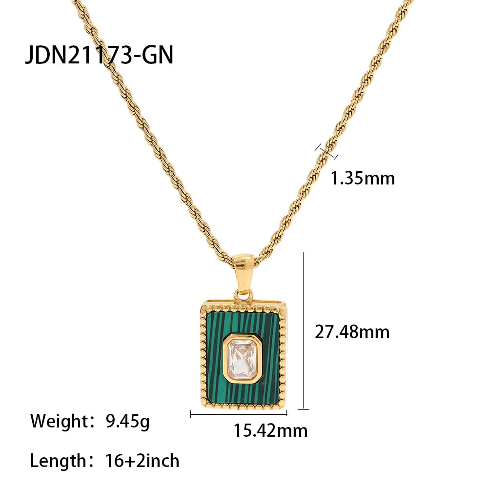 Mix Set Gold Rhinestone Necklace
