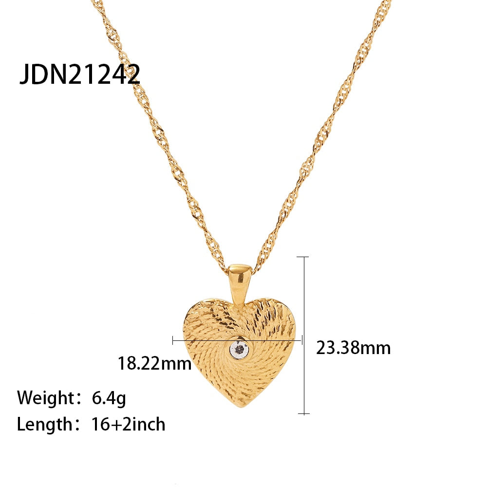 Mix Set Gold Rhinestone Necklace