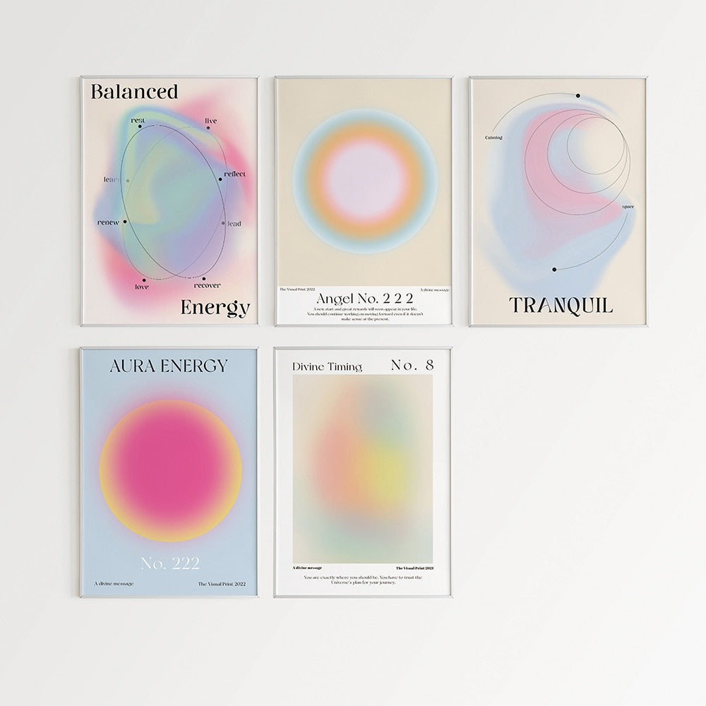 Divine Energy Trendy Gallery Wall Art