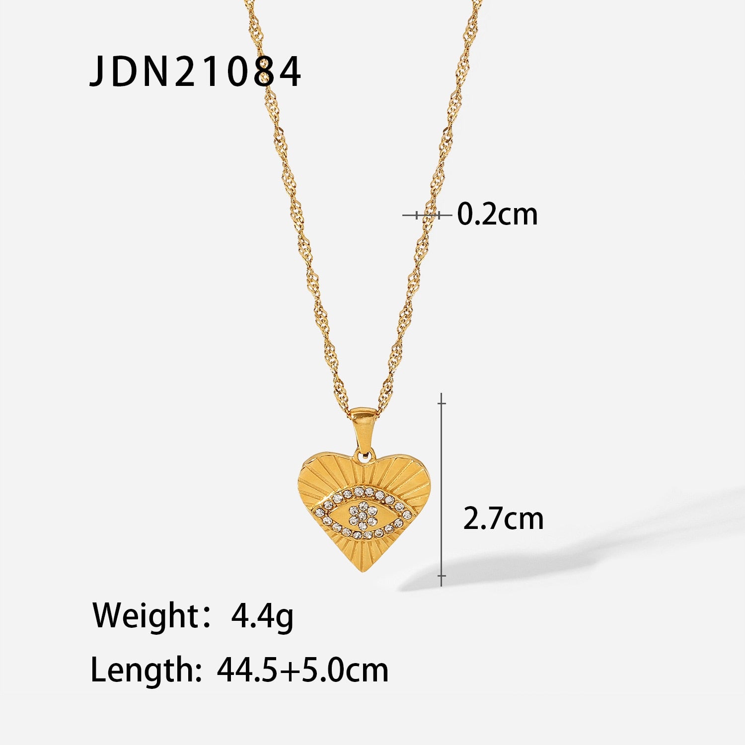 Mix Set Gold Rhinestone Necklace