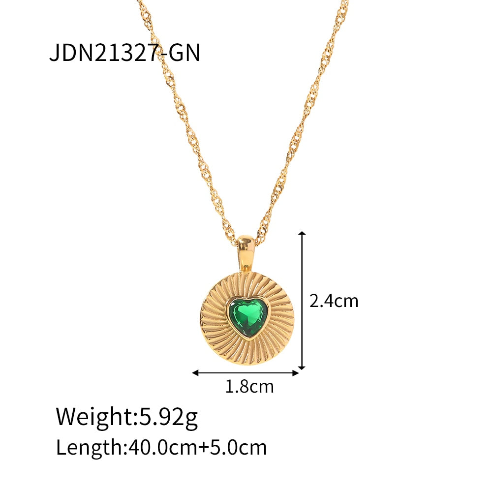 Mix Set Gold Rhinestone Necklace