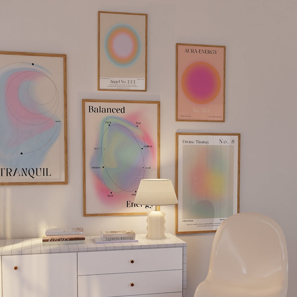 Divine Energy Trendy Gallery Wall Art
