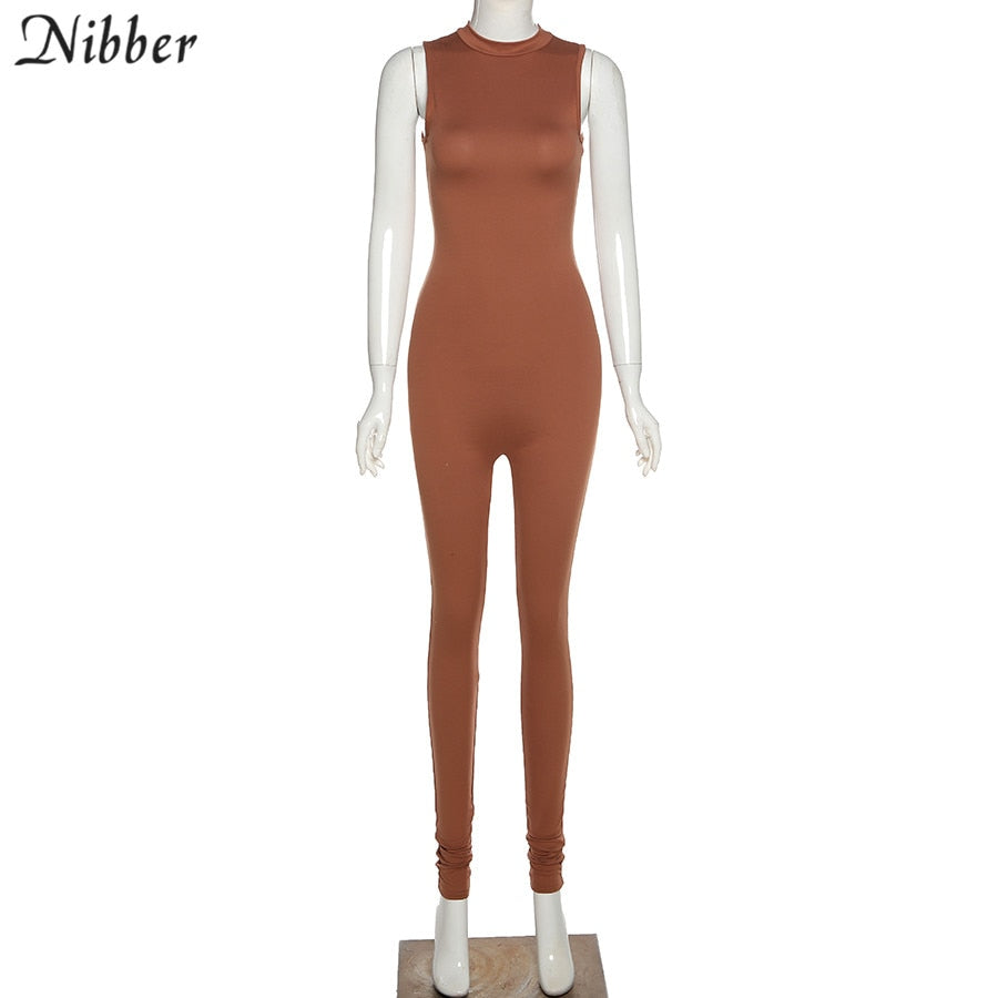 Basic Bodycon Jumpsuit