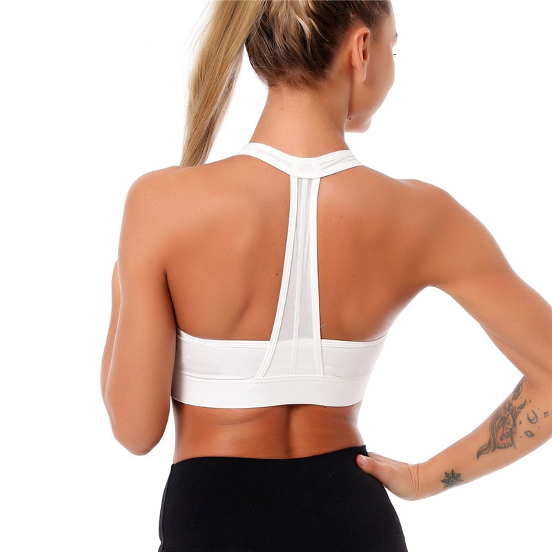 Solid Tank Top  Bra