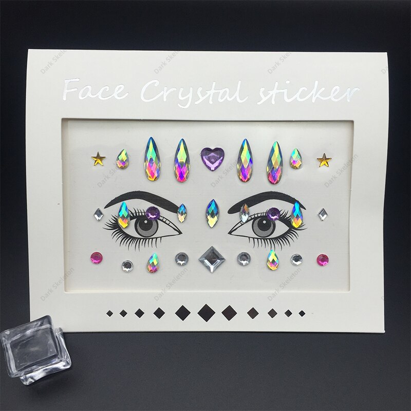 Face Rhinestones Makeup Sticker