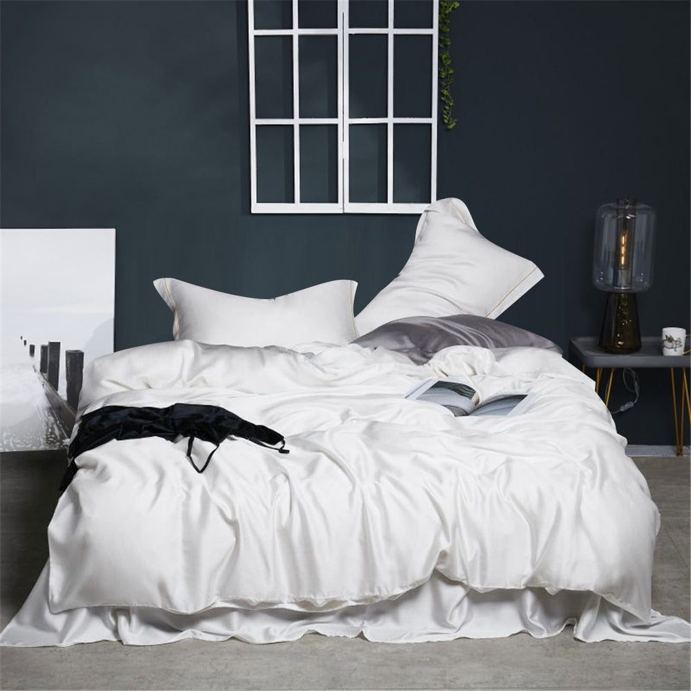 Nature 100% Silk Duvet Cover Bedding Set