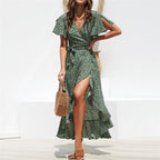 Maxi Floral Print Dress