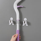 Smiley Face Seamless Paste Mop Hooks