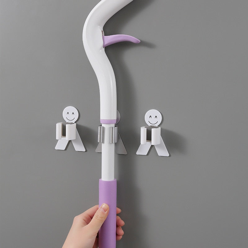Smiley Face Seamless Paste Mop Hooks