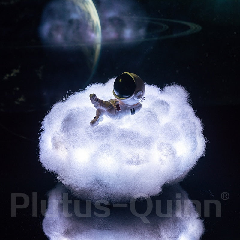 LED Clouds Astronaut Lamp
