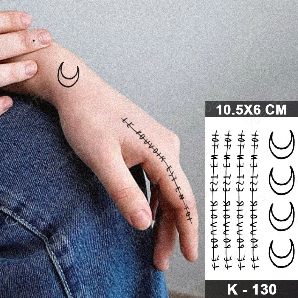 Butterfly Tattoo Waterproof Sticker
