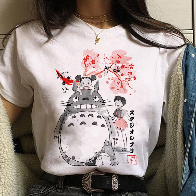 Studio Ghibli Spirited Away Print T-shirt Women