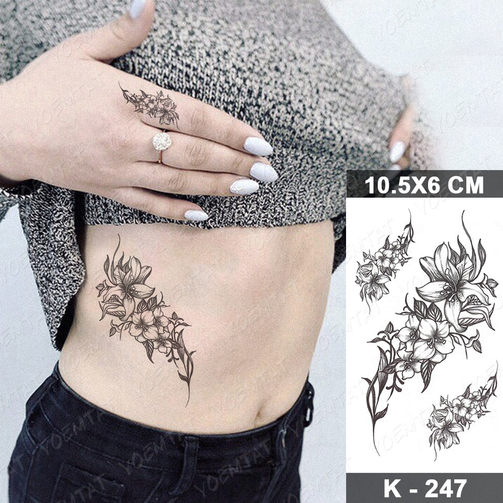 Butterfly Tattoo Waterproof Sticker