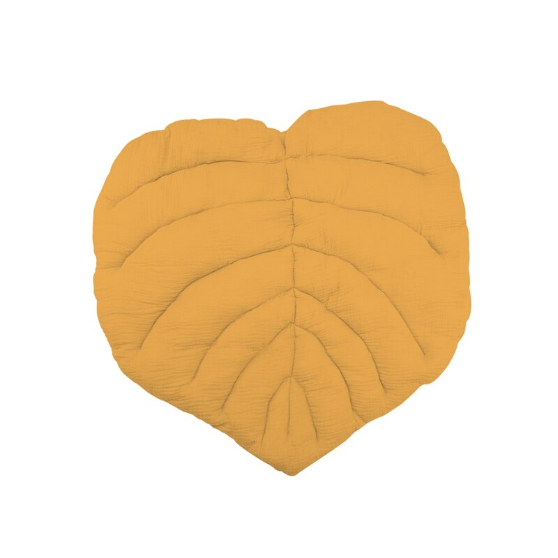 Baby Cotton Leaves Cushion Mat
