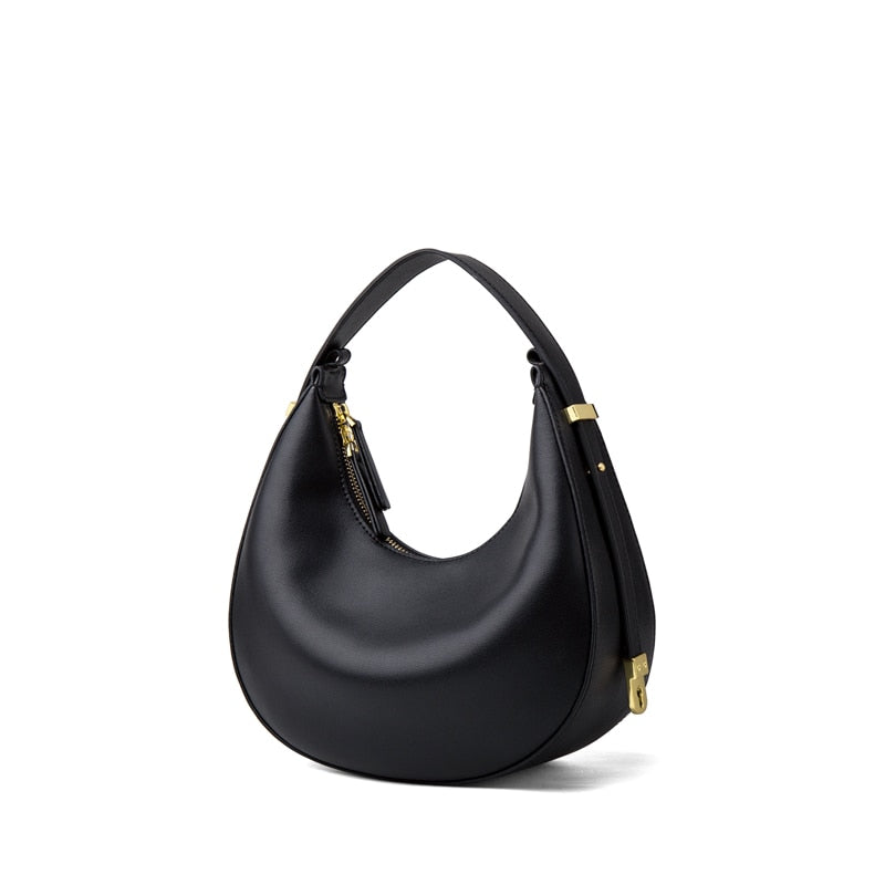 Leather Half Moon Bags