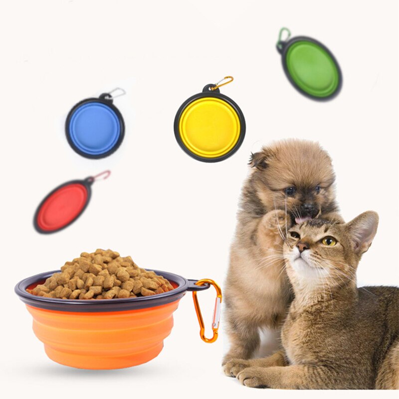 Foldable Dog's Cat's Food/Water Bowl
