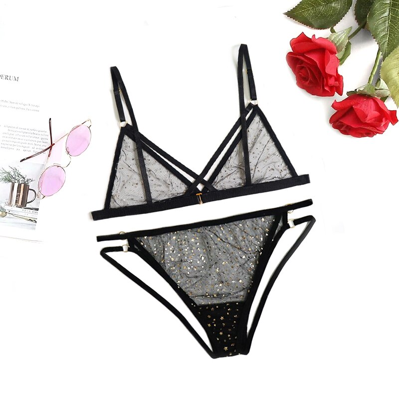 Transparent Sexy Lingerie Set