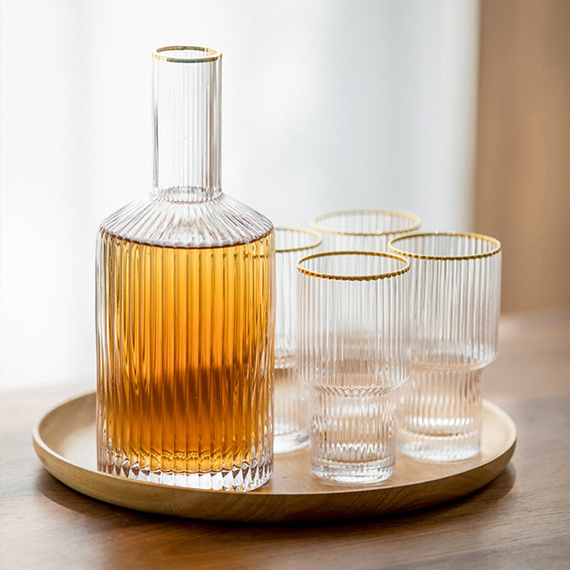 Glass Cocktail Set