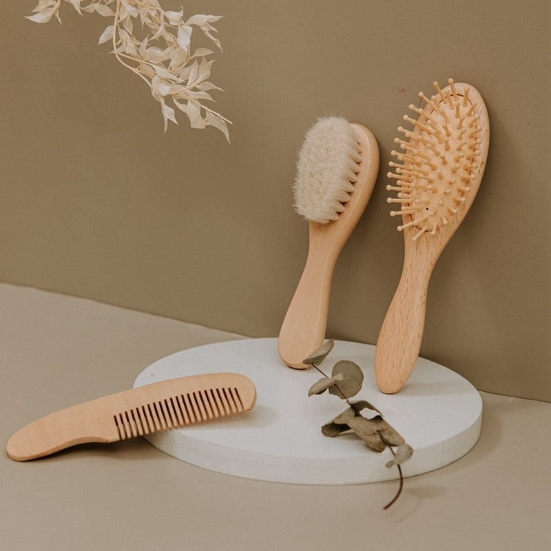 Natural Wooden Hair Brush