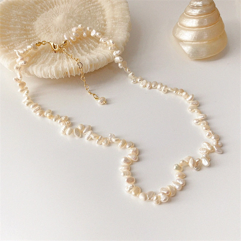 Natural Freshwater Pearl Necklace