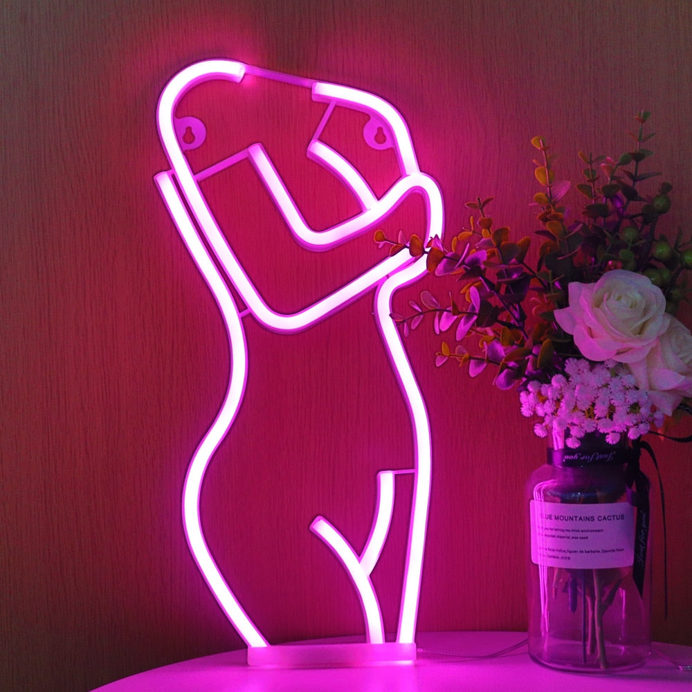 Naked Girls LED Neon Light