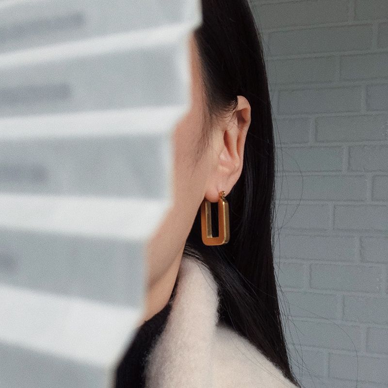 Chunky Hoop Earrings