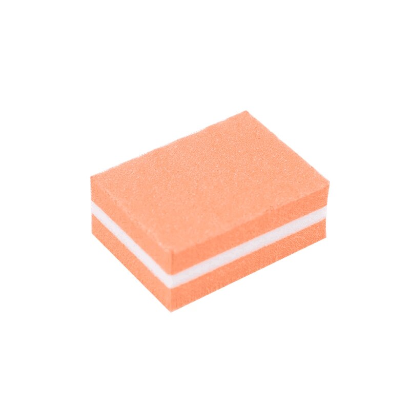 100pcs/Lot Mini Colorful Sandwich Nail File