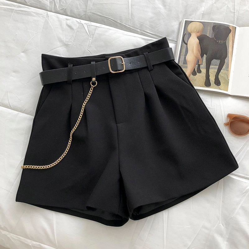 Wide Leg A-line Shorts