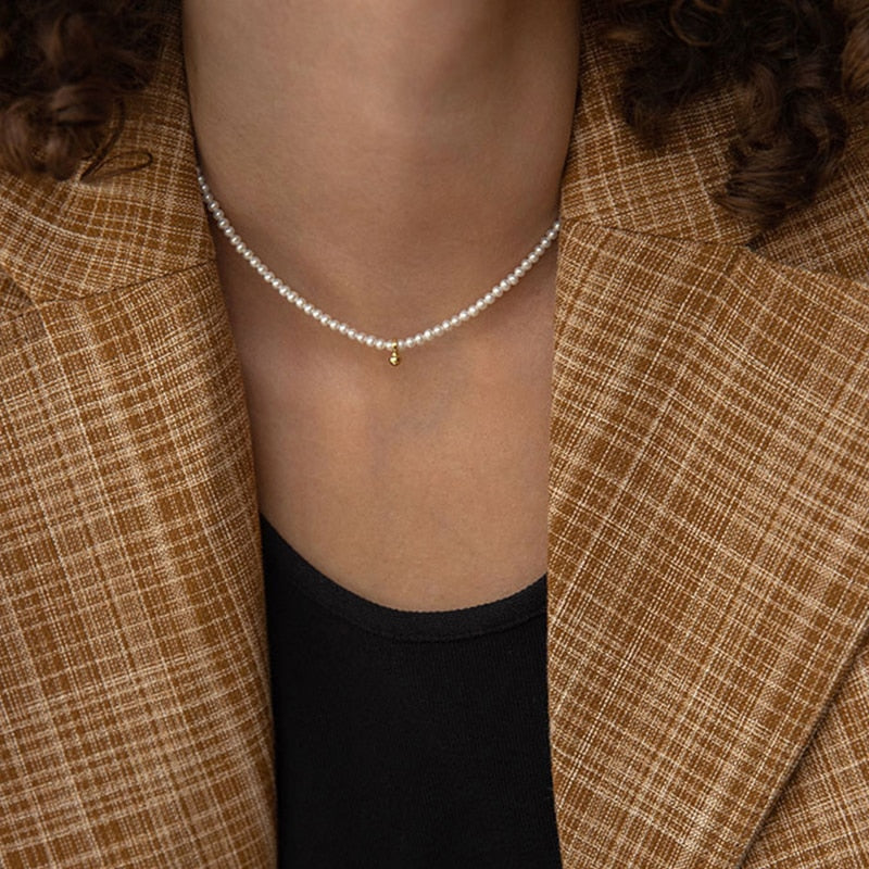 Natural Shell Choker Necklace