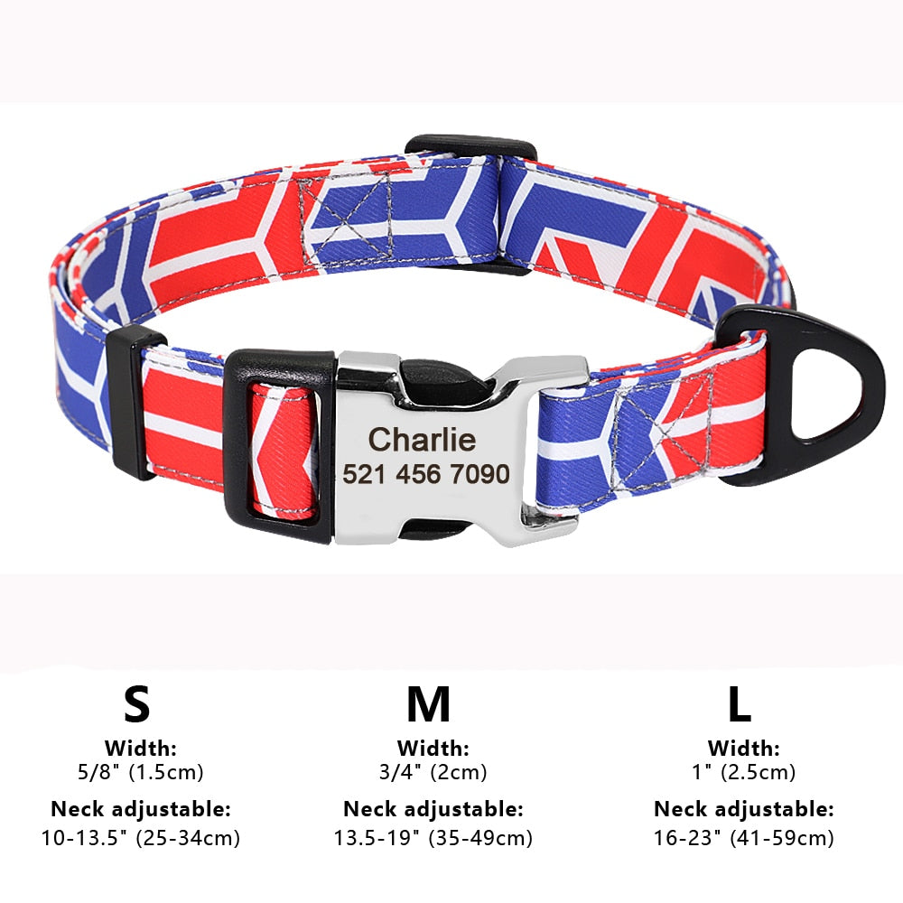 Dog Collar Print Personalized