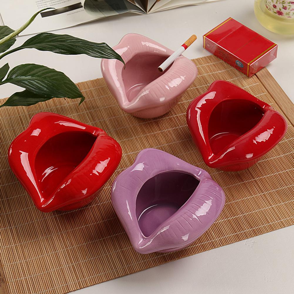 Lips Ceramic Ashtray