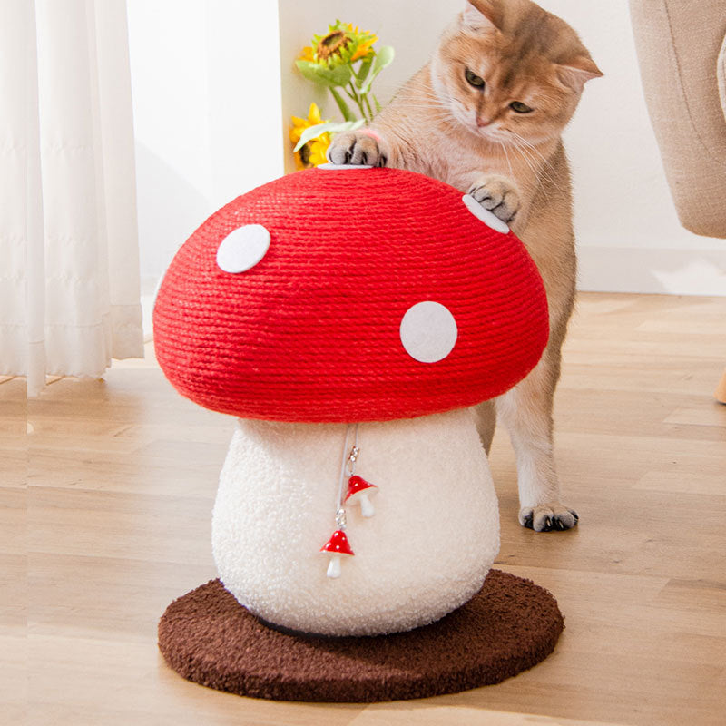 Mushroom Cat Tree Scratcher