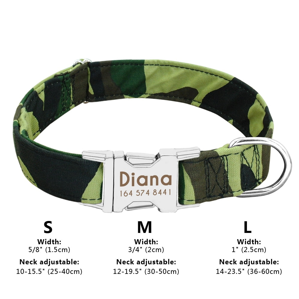 Dog Collar Print Personalized