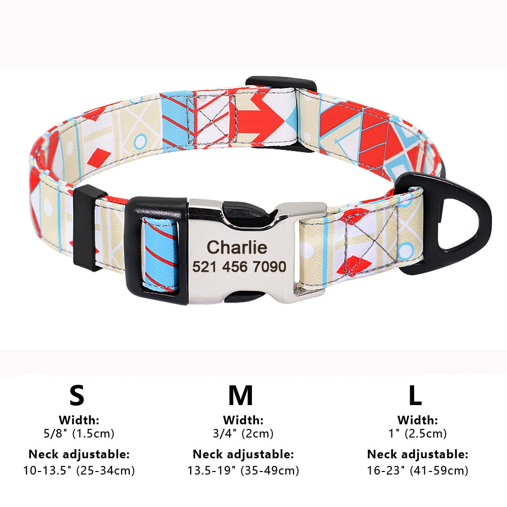Dog Collar Print Personalized